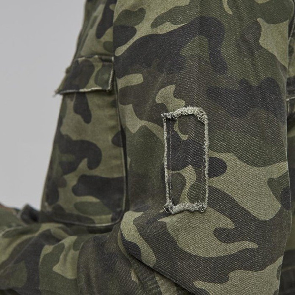 Cayler & Sons kurtka All Day Denim Army Denim Jacket woodland camo