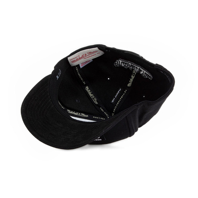 Czapka Mitchell & Ness snapback Own Brand czarna Box Logo 110 6 Panel
