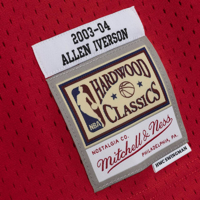 Mitchell & Ness Philadelphia 76ers #3 Allen Iverson Swingman Jersey white/red