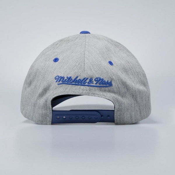 Czapka Mitchell & Ness snapback New Jersey Nets grey / royal Team Logo 2-Tone
