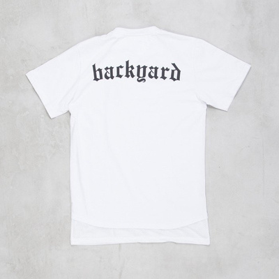 Backyard Cartel koszulka Why Long long fit white
