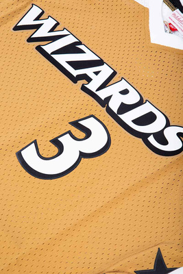Koszulka Mitchell & Ness Washington Wizards #3 Caron Butler Swingman Jersey beżowa