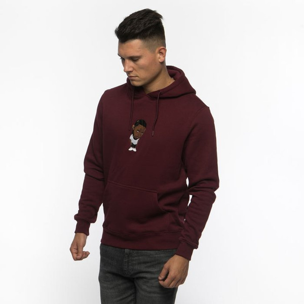 Bluza Cayler & Sons WL Kendrix Hoody bordeaux/mc