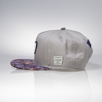 Cayler & Sons snapback czapka Haze Classic Cap grey / purple haze CLASSIC-CAY-SU16-07