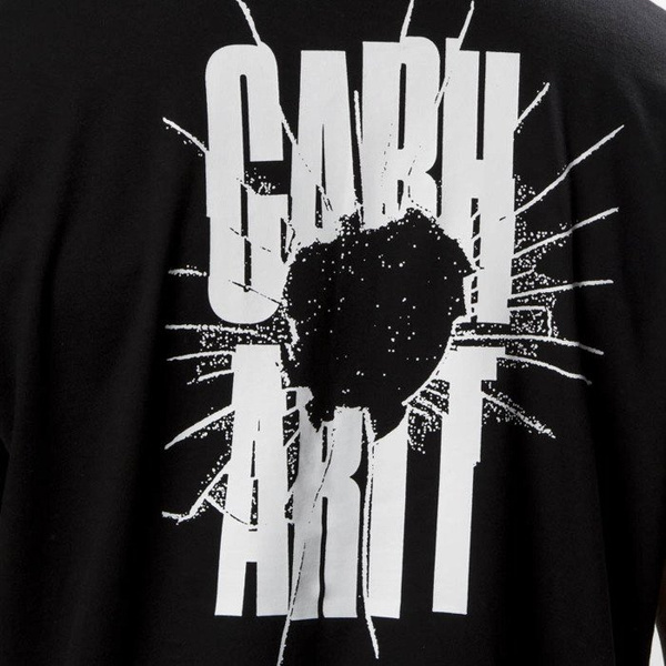 Koszulka Carhartt WIP S/S Mirror T-Shirt black/white
