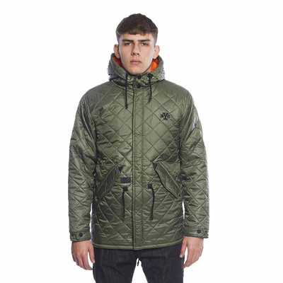 Backyard Cartel kurtka jacket Parka Padded khaki