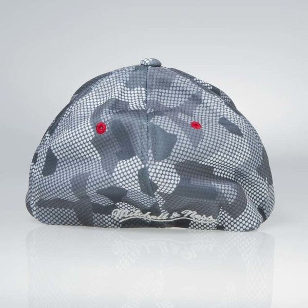 Cap Mitchell & Ness flexfit slouch Chicago Bulls grey Carbon Camo