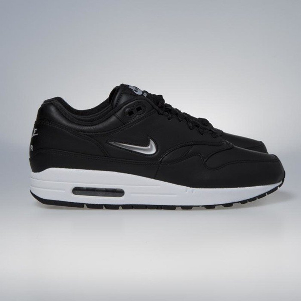 Sneakers buty Nike Air Max 1 Premium SC black / mettalic silver - white 918354-001