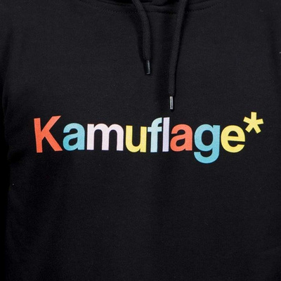 Kamuflage Sweatshirt Hoodie Candy black