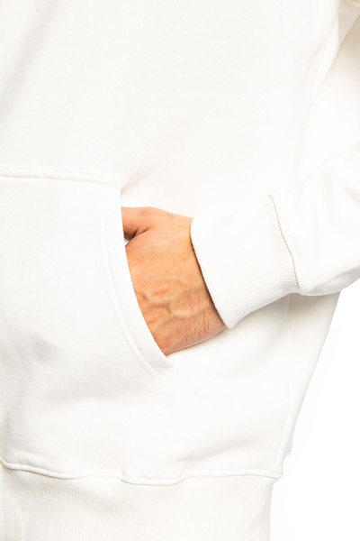 Bluza Alpha Industries Organics EMB Hoody biała