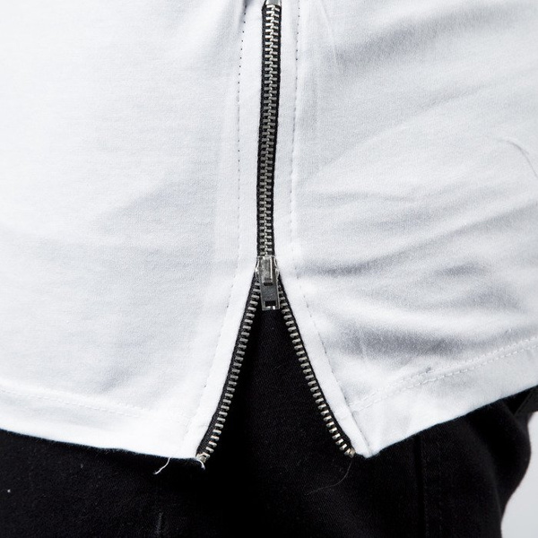 Koszulka Criminal Damage Flagship Long Tee white / black