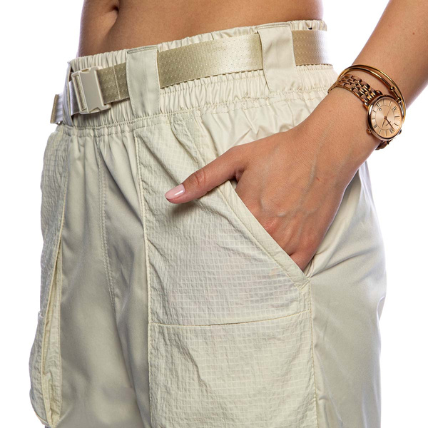 Spodnie damskie Nike NSW Swoosh Pant WVN ecru