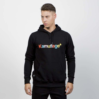 Kamuflage Sweatshirt Hoodie Candy black