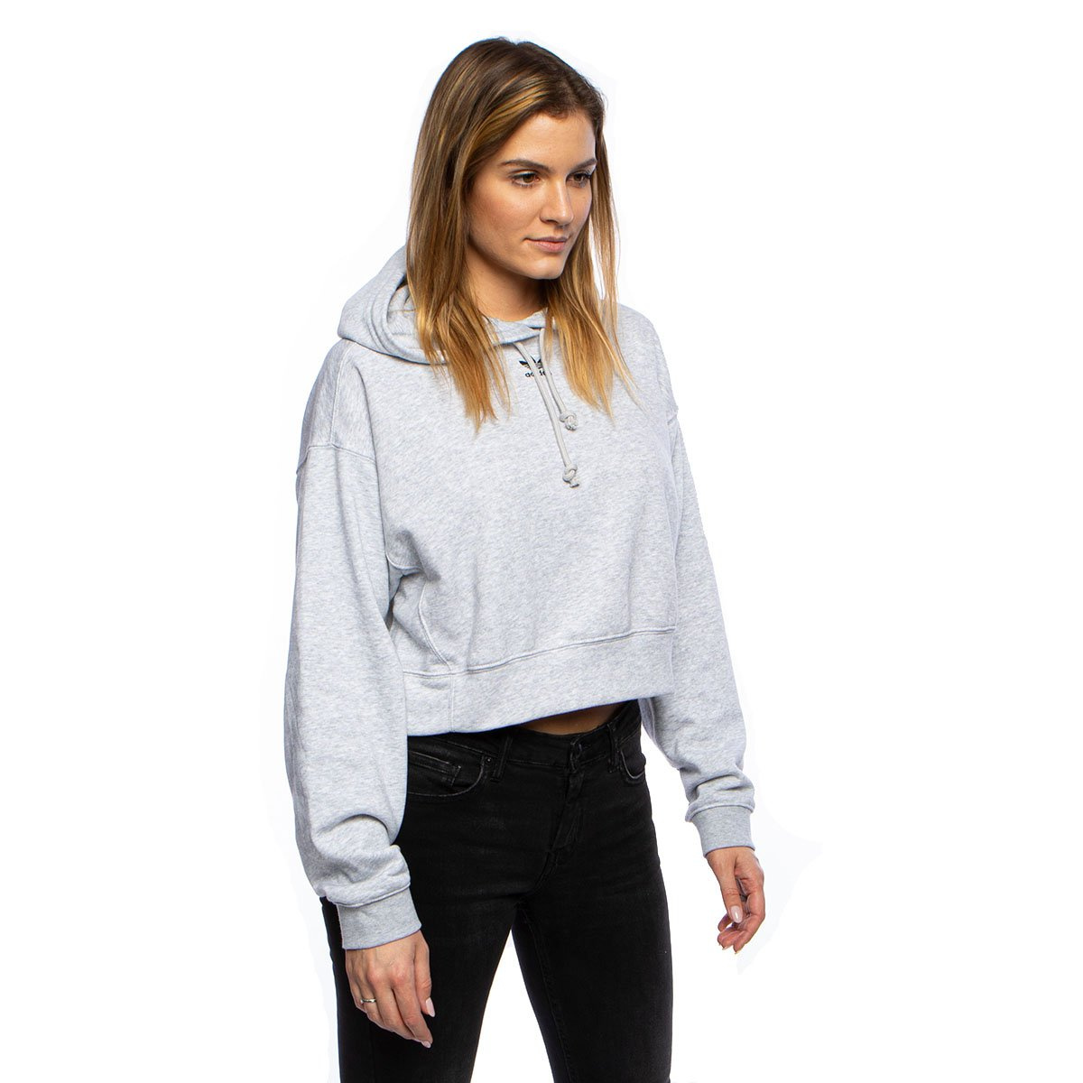 WMNS Sweatshirt Adidas Originals Hoodie light grey heather (GN4776