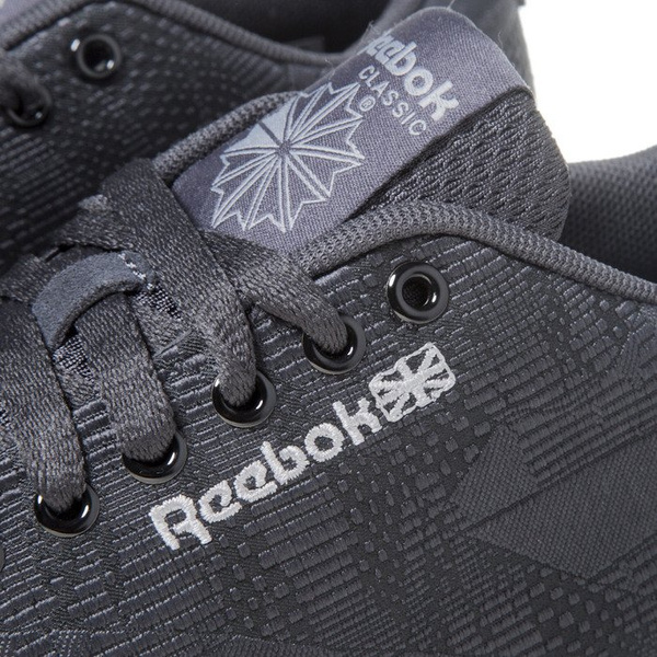 Sneakers buty Reebok Classic Runner Jacquard TC coal / black / mgh solid grey (V67886)