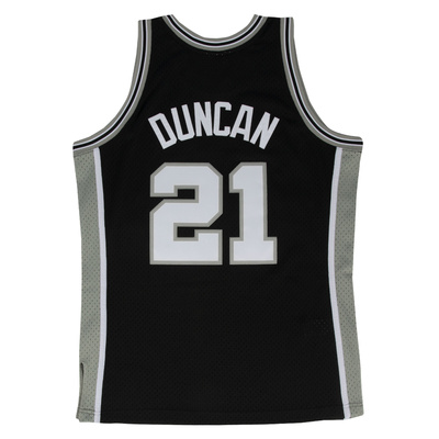 Mitchell & Ness San Antonio Spurs #21 Tim Duncan black/white  Swingman Jersey 