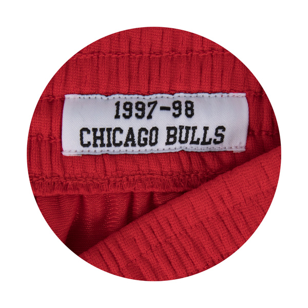 Szorty Mitchell & Ness Chicago Bulls red Swingman Shorts
