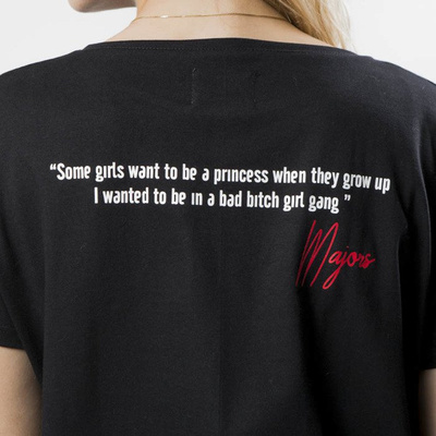Majors women t-shirt B Gang black
