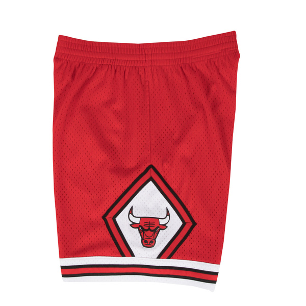 Szorty Mitchell & Ness Chicago Bulls red Swingman Shorts