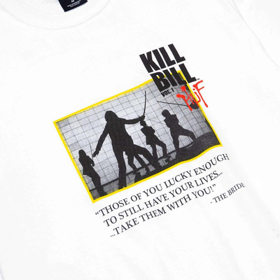 Koszulka HUF Kill Bill Death List Tee biała