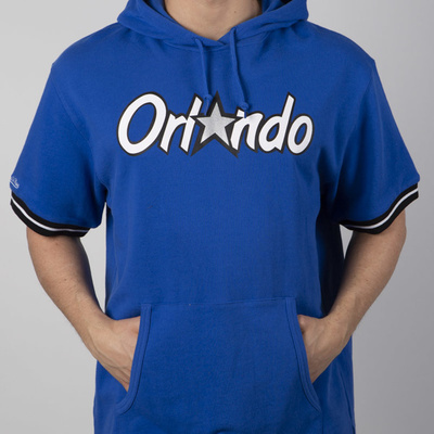 Mitchell & Ness bluza French Terry Hooded royal Orlando Magic