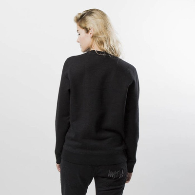 Bluza damska Stussy Sweatshirt Basic Stussy Crew black