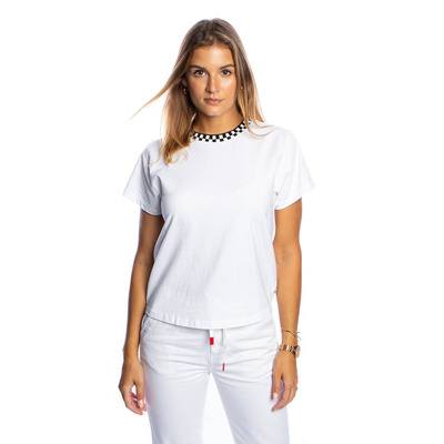 WMNS T-shirt Vans Blender Bender Muscle tee białawhite