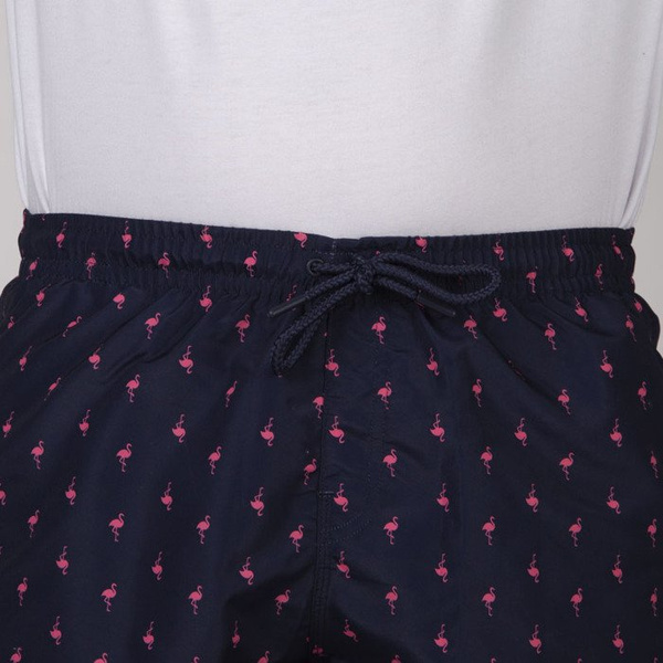 Szorty Urban Classics Pattern Swim Shorts flamingo