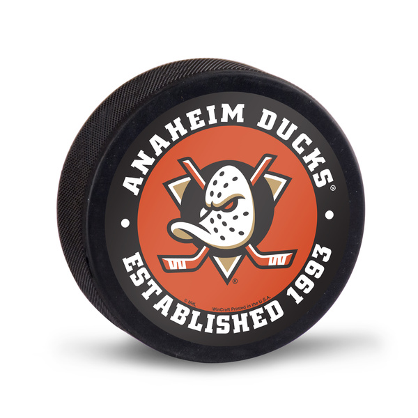Krążek pamiątkowy WinCraft NHL Hockey Puck Packaged Anaheim Ducks