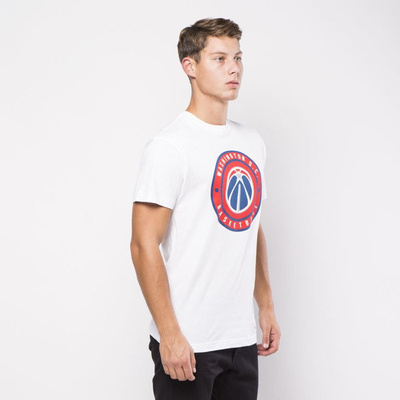 Mitchell & Ness Washington Wizards T-shirt white Circle Patch