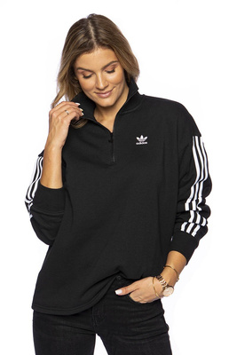 Bluza damska Adidas Originals Adicolor Classics Polar Fleece Half-Zip Sweatshirt czarna