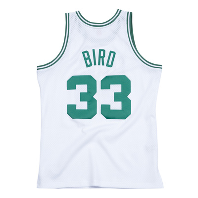 Mitchell & Ness Boston Celtics #33 Larry Bird white Swingman Jersey
