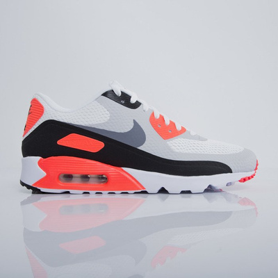 Nike Air Max 90 Ultra Essential white / cool grey - infrared - black (819474-106)