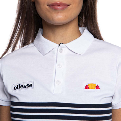Koszulka damska Annamaria Crop Polo biała