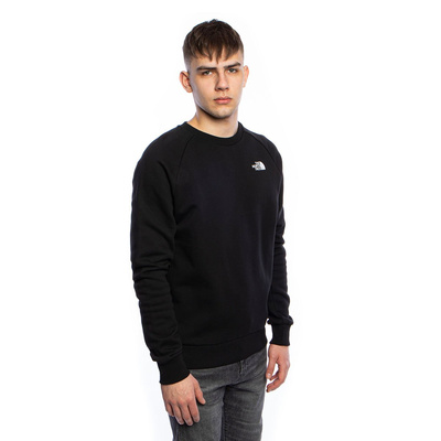 Sweatshirt The North Face M Raglan Red Box Crew New black