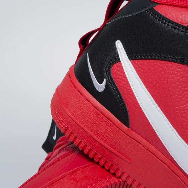 Sneakers buty Nike Air Force 1 Mid '07 LV8 university red / white-black (804609-605)
