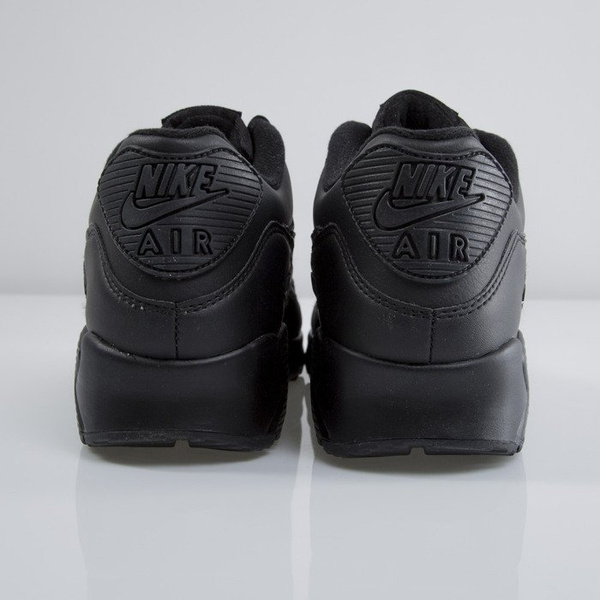 Sneakers buty Nike Air Max 90 Leather black / black (302519-001)