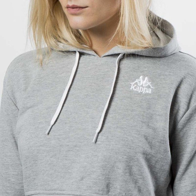 Bluza damska Kappa Authentic Zaly Hoody grey mid melange 303XLC0-77M