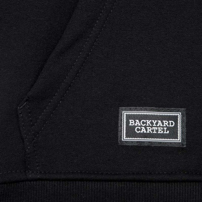 Bluza Backyard Cartel Hoody Label Logo black