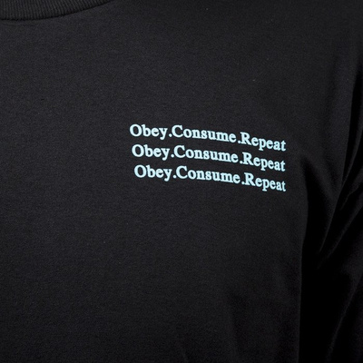 Koszulka Obey Wake Up Tee black