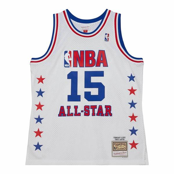 Koszulka Mitchell & Ness All Star East #15 Vince Carter Swingman Jersey biała