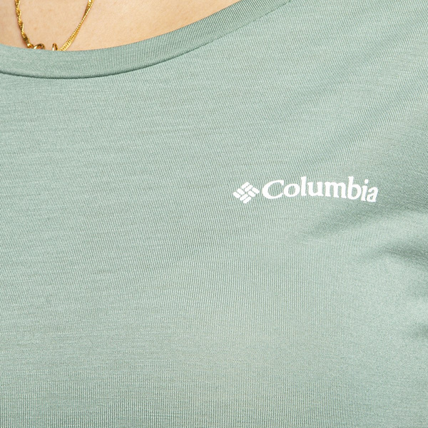 Koszulka damska Columbia Lava Lake II SS Tee zielona