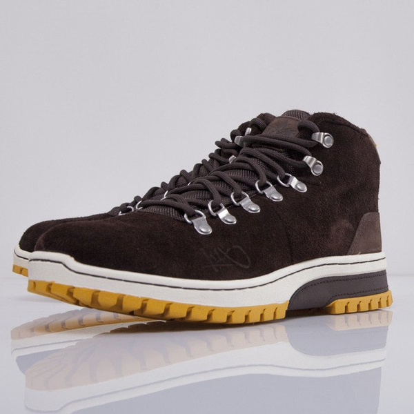 K1X buty zimowe H1ke Territory Classic Le dark brown / mustard (1000-0220/7210)