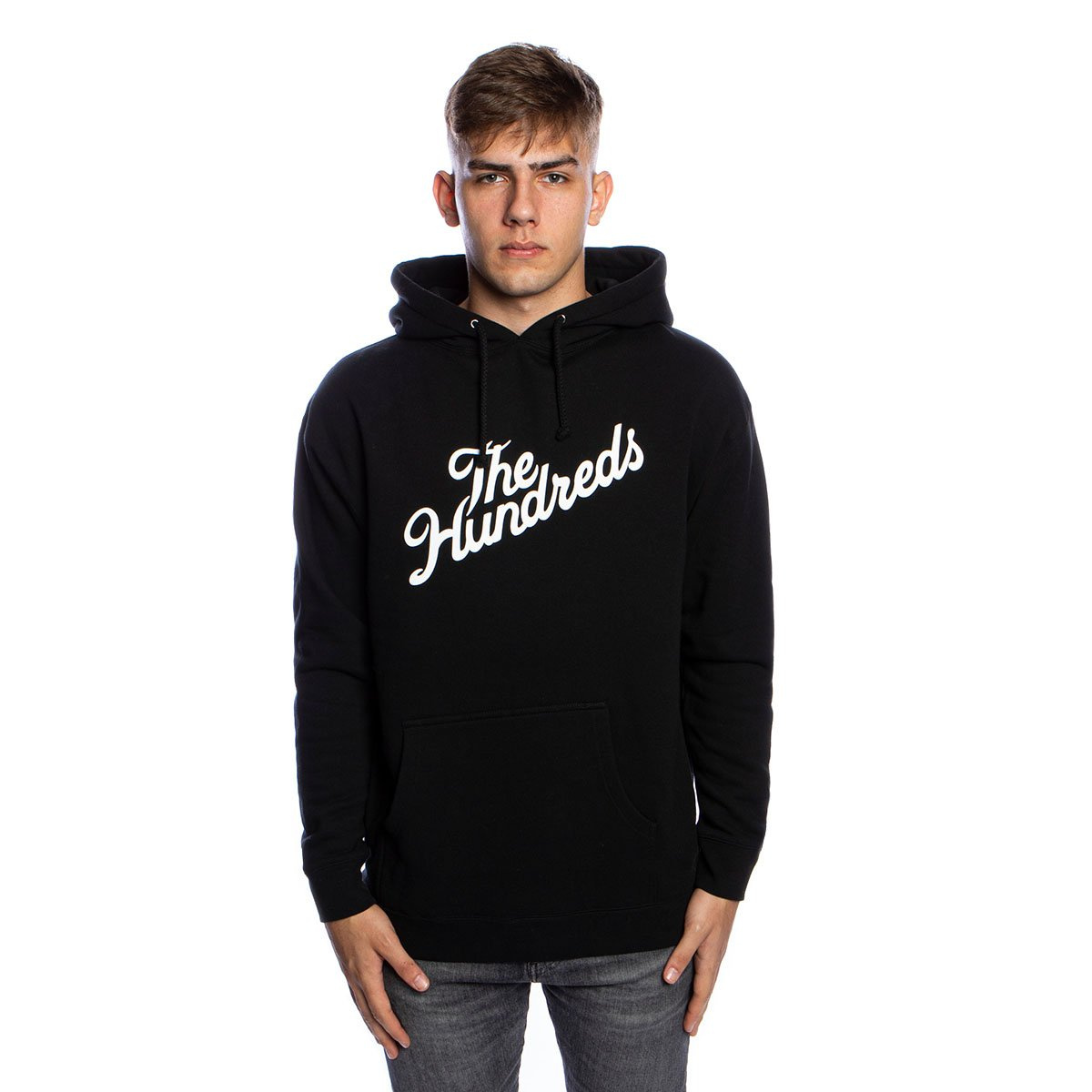 Sweatshirt The Hundreds Slant Logo Pullover Hoodie black
