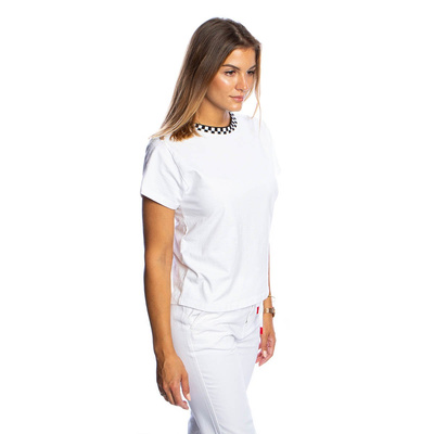 WMNS T-shirt Vans Blender Bender Muscle tee białawhite