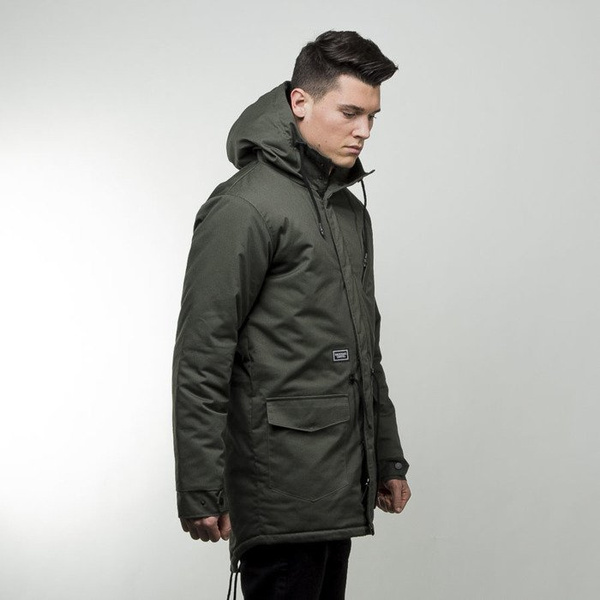 Backyard Cartel kurtka jacket Parka Long khaki QUICKSTRIKE