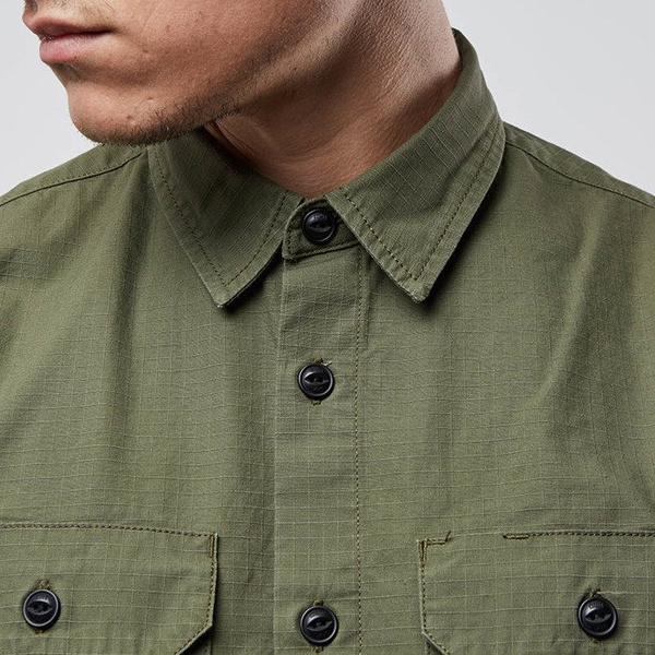 Koszula Carhartt WIP L/S Mision Shirt rover green rinsed