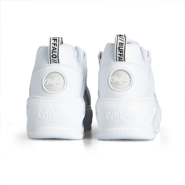 Buty Buffalo London Flat SMPL Shoes białe (BN16303791)