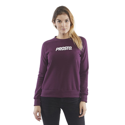 Prosto Klasyk women Crewneck Font violet