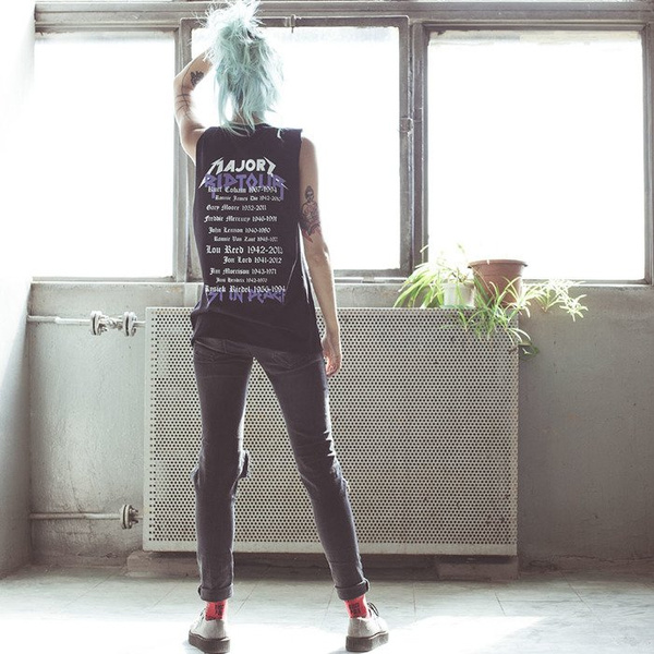 Majors koszulka tank top Riptour Girl black